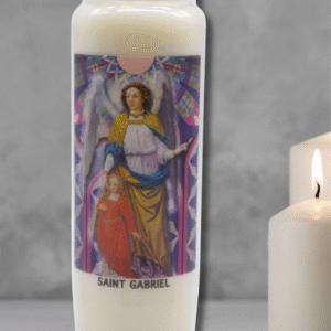 Bougie neuvaine Saint Gabriel