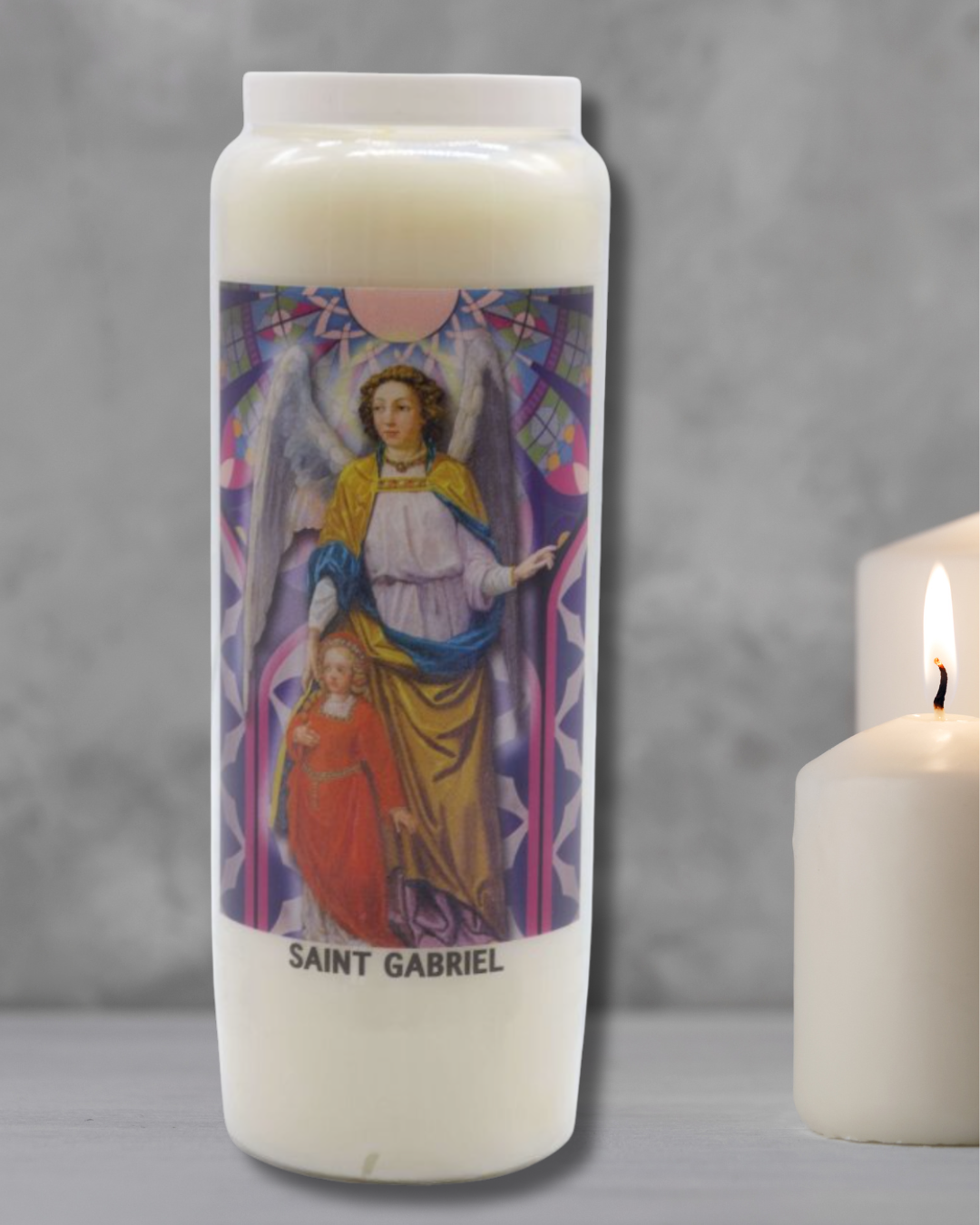 Bougie neuvaine Saint Gabriel