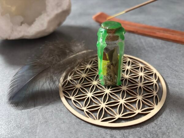 spell jar d'abondance