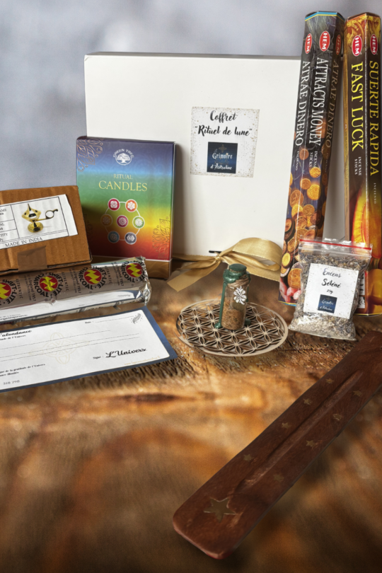 Coffret Rituel de Lune pour la Nouvelle Lune et la Pleine Lune