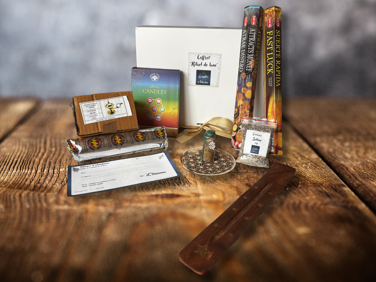 Coffret Rituel de Lune pour la Nouvelle Lune et la Pleine Lune