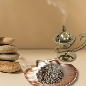 Encens en grains Séléné pour rituel de Nouvelle Lune et Pleine Lune