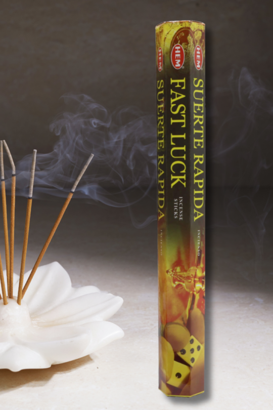 Encens en bâtons Fast Luck pour attirer la chance et les opportunités