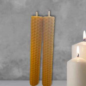 bougies cire d'abeille