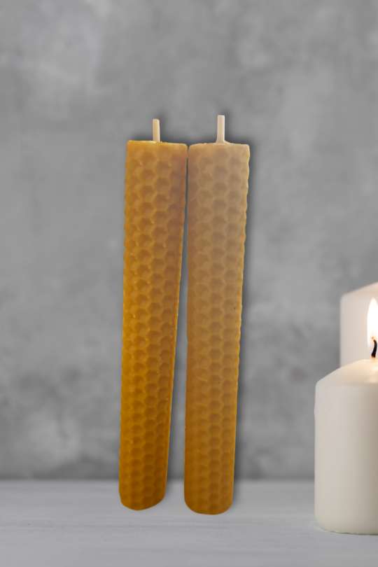 bougies cire d'abeille