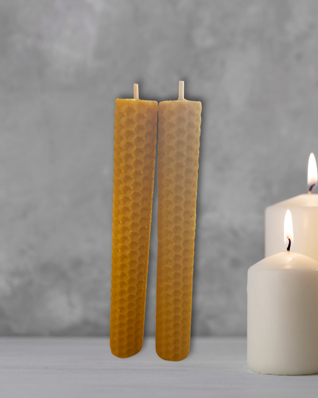 bougies cire d'abeille